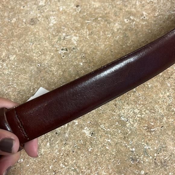 NEW BOSCA Italian leather brown belt size:38 - Picture 7 of 7